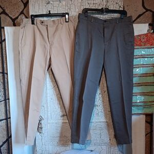 Brooks Brothers Khaki and Charcoal Chinos